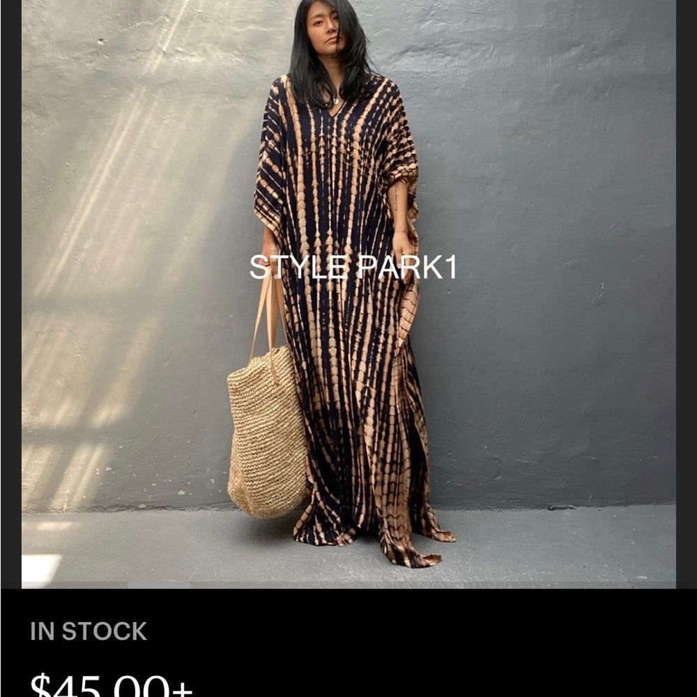 Tied tyed kaftan